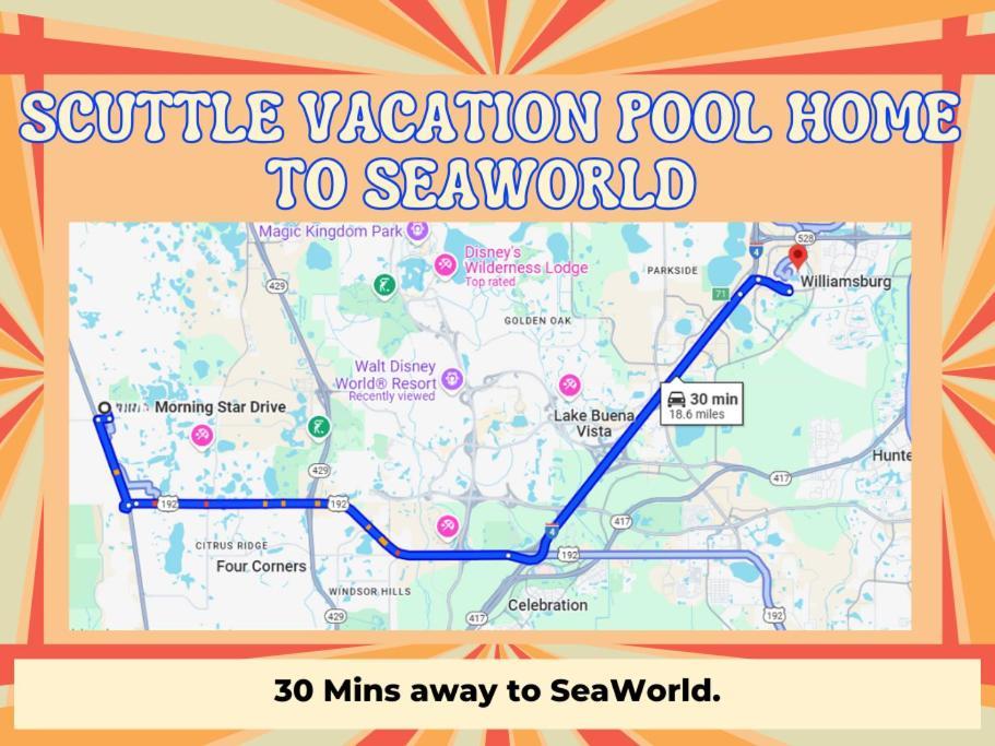 Scuttle Vacation Pool Home Wspa Orlando Exterior photo